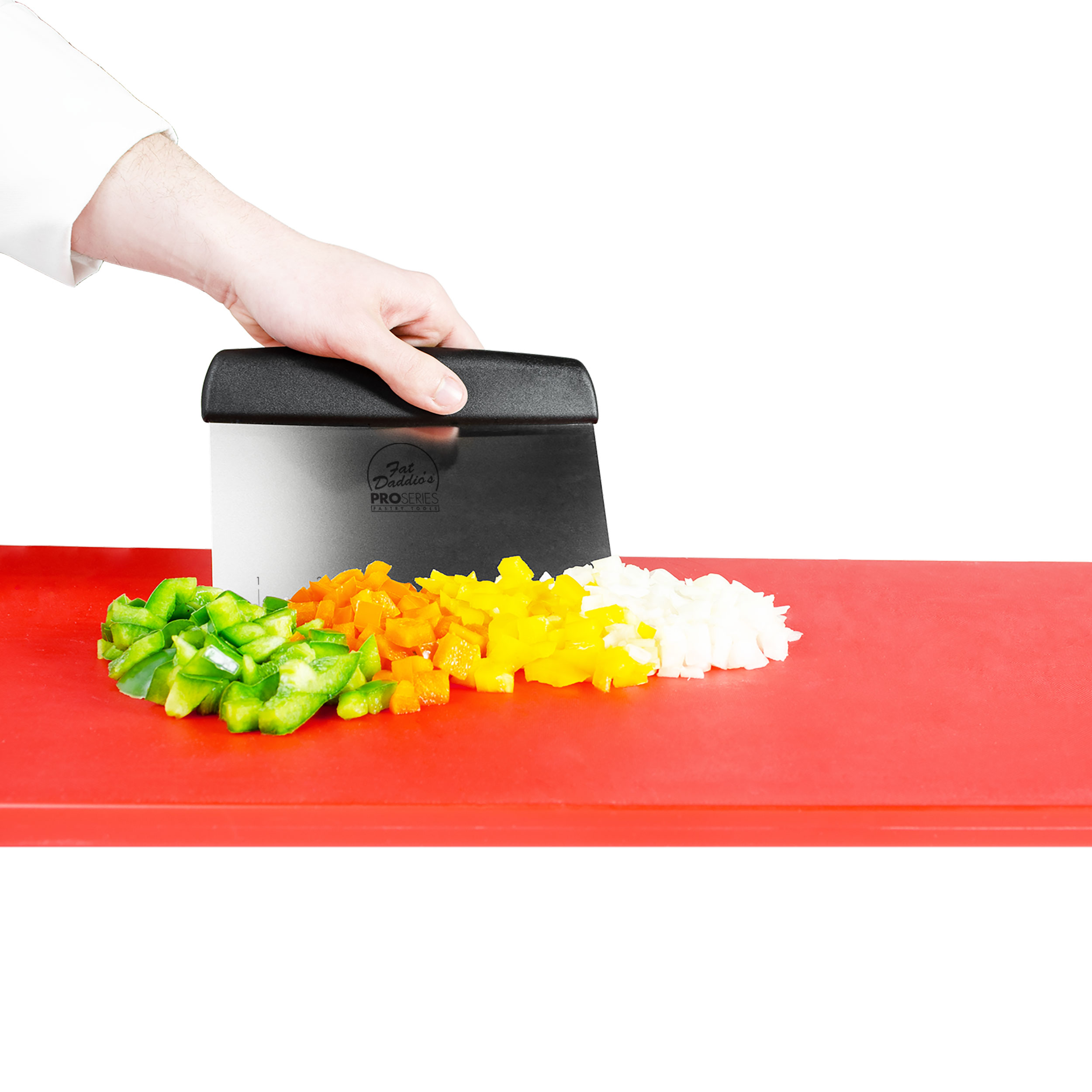 DANDY ScooperDuper™ Folding Bench Scraper / Dough Scraper / Food Scraper /  Multi-Purpose Scooping Tool / Kitchen Gadget for Cutting Board and Chef's  Knife 
