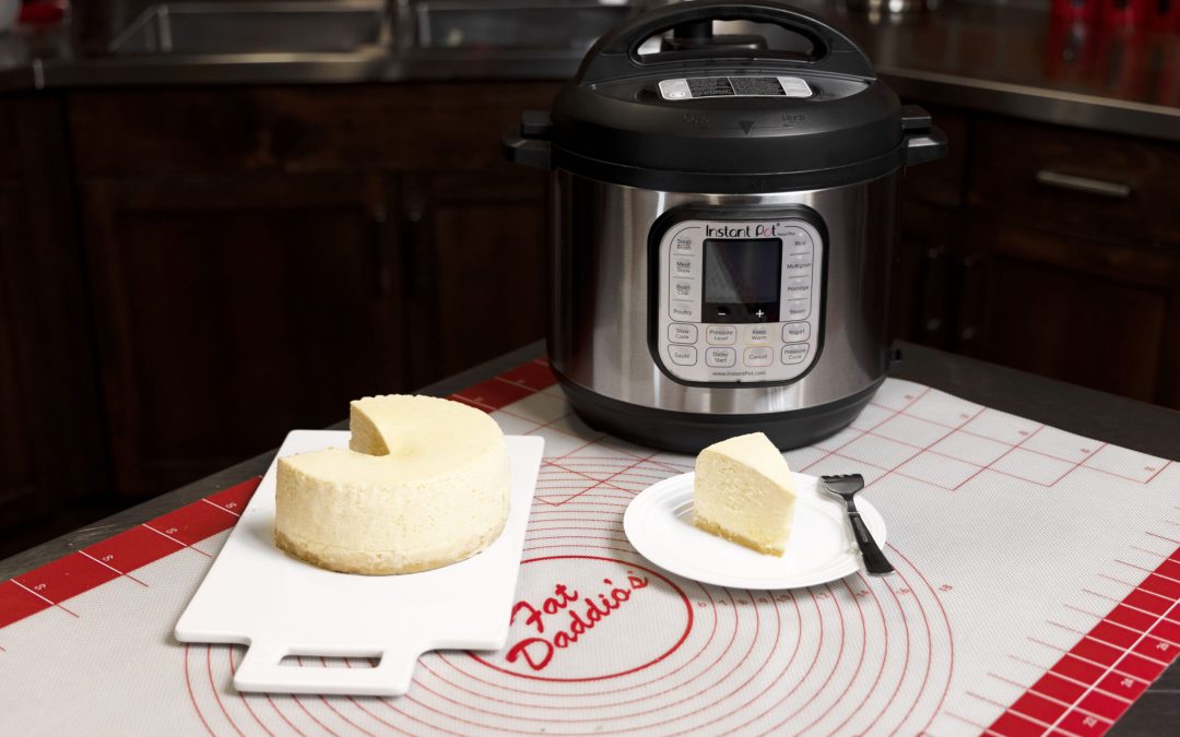 Instant Pot™ Pressure Cooker Gluten-Free Keto Cheesecake recipe