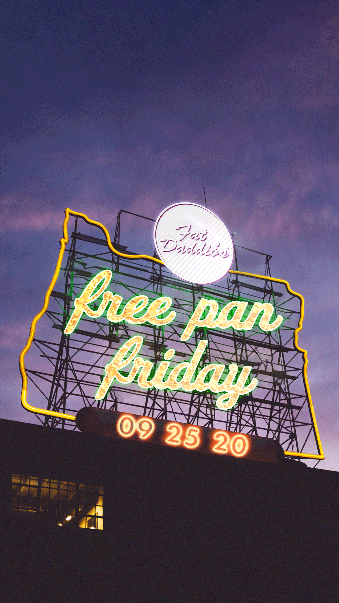 Fat Daddio's Free Pan Friday