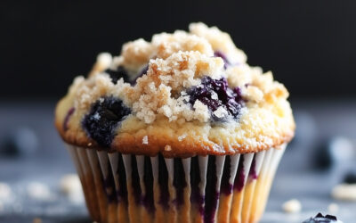Streusel-Berry Muffins Recipe