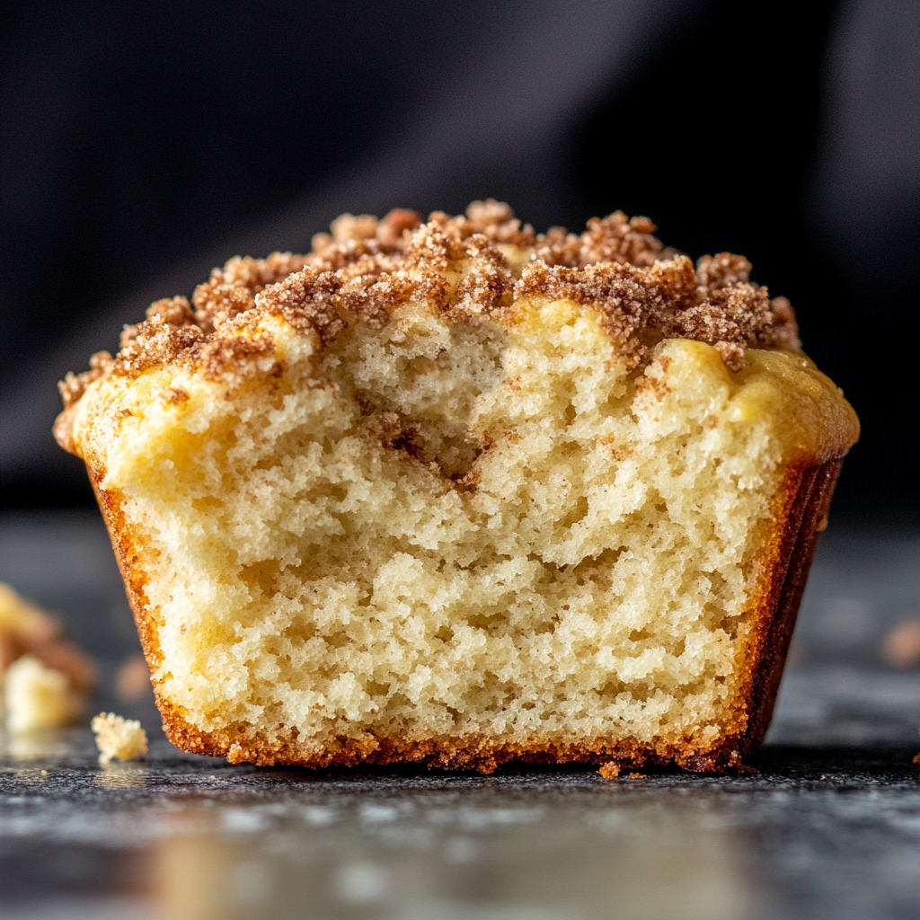 cross section of a muffin