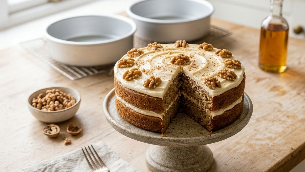 Walnut Oil Sponge Cake Recipe - Fat Daddio's