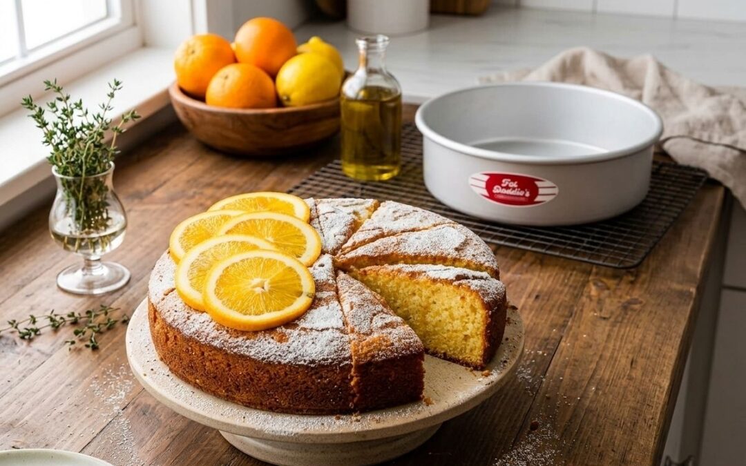 Extra Light Olive Oil Citrus Cake Recipe